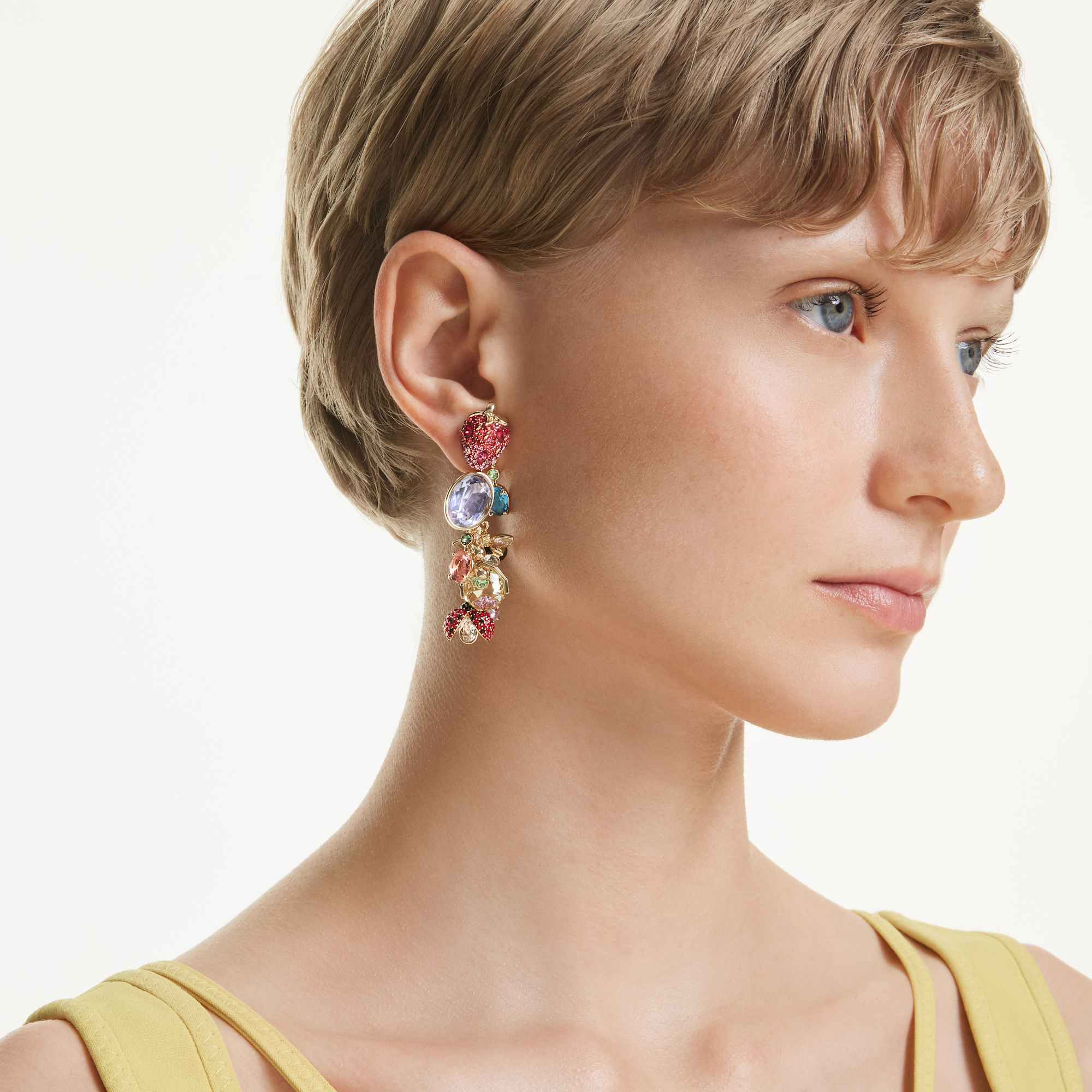 עגילי קליפס אידיליה מגוון חיתוכים